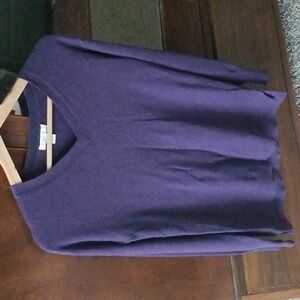 🍆Purple🍆V neck sweater